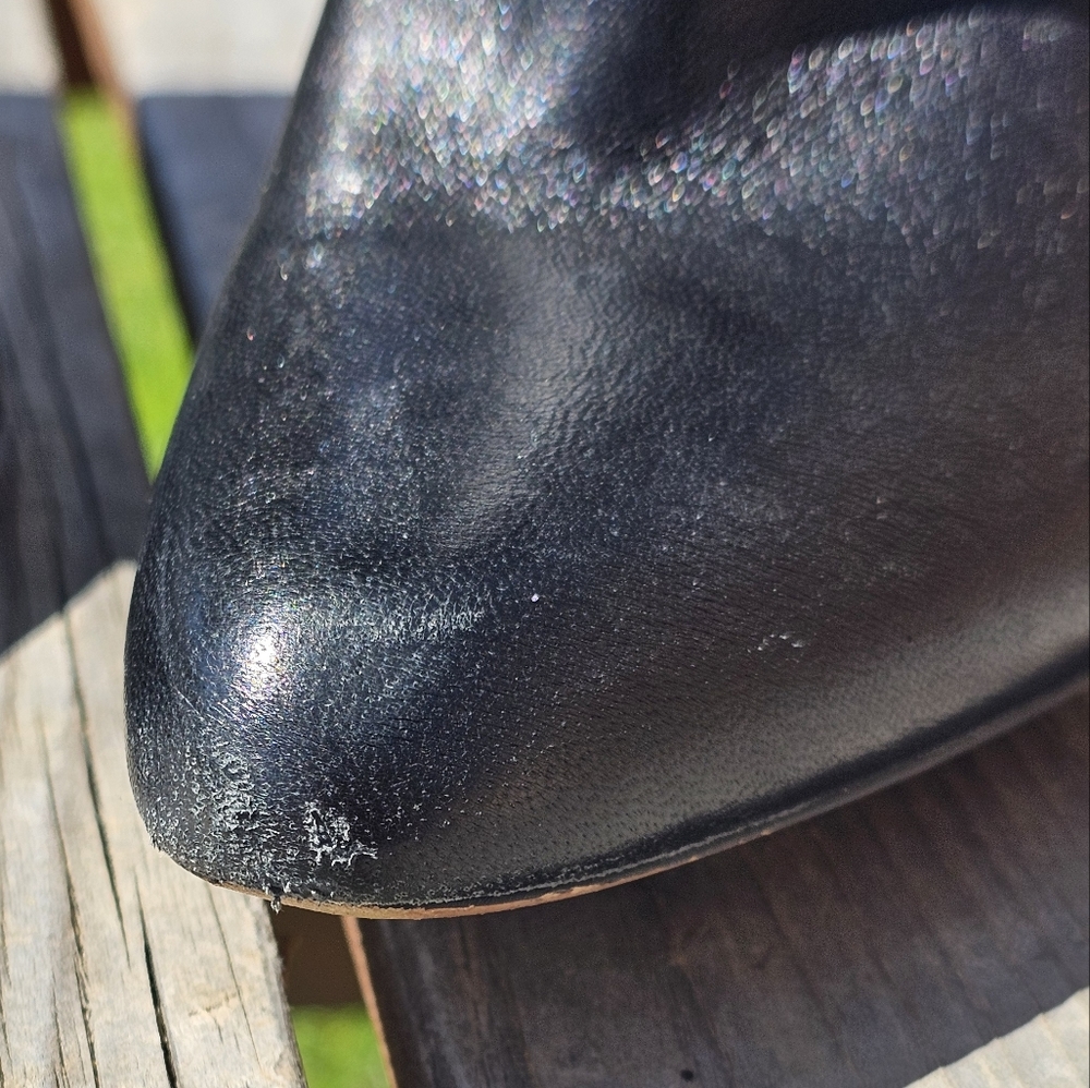 White House/ Black Market black stiletto boots - Picture 6 of 13